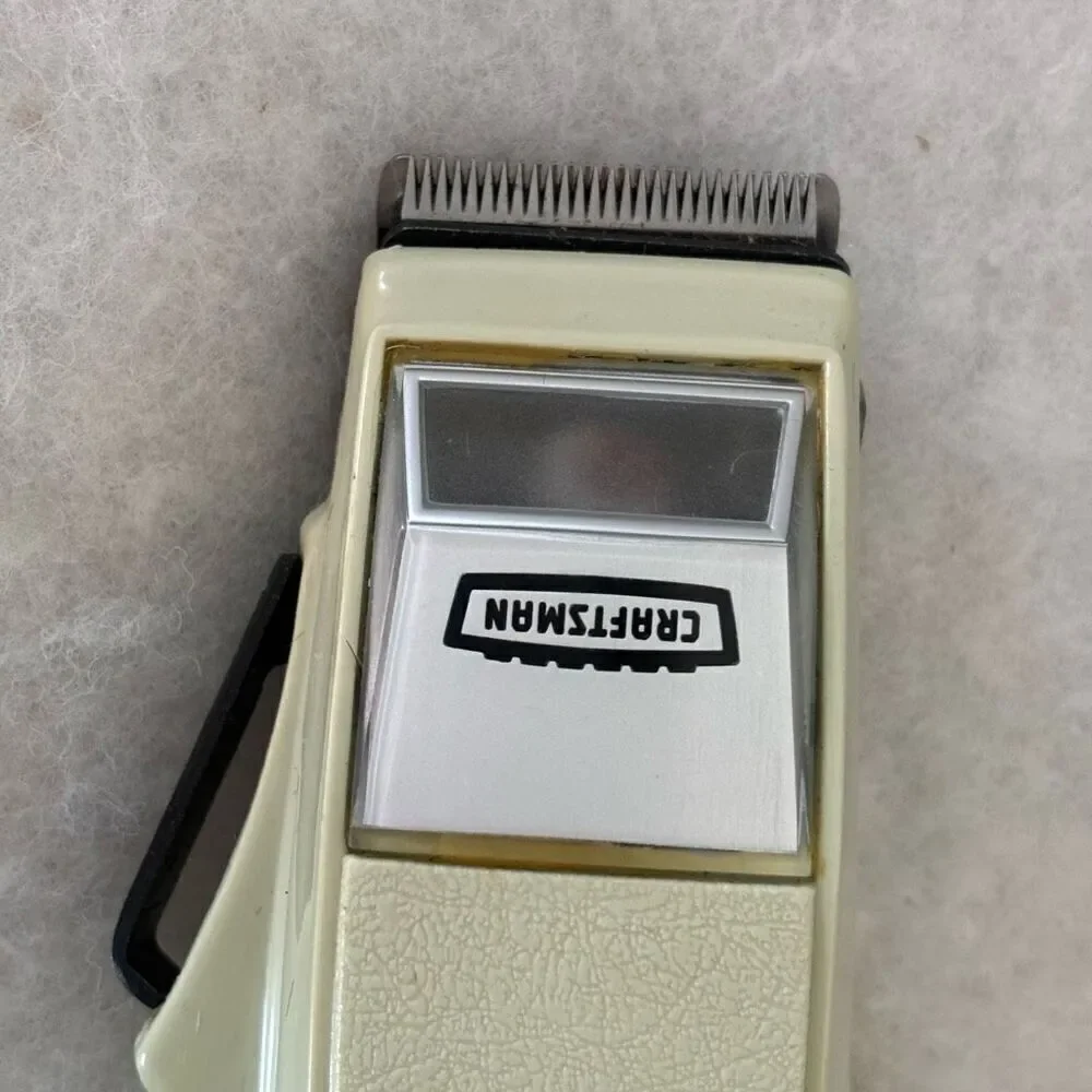 Craftsman Adjustable Hair Clipper In Permanex Case *Works*